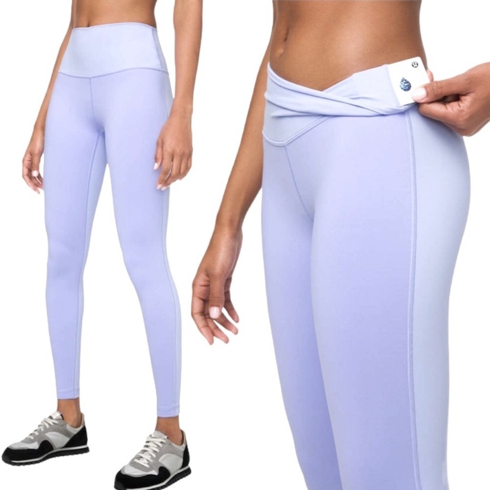 Lululemon Wunder Under Two-Tone Leggings